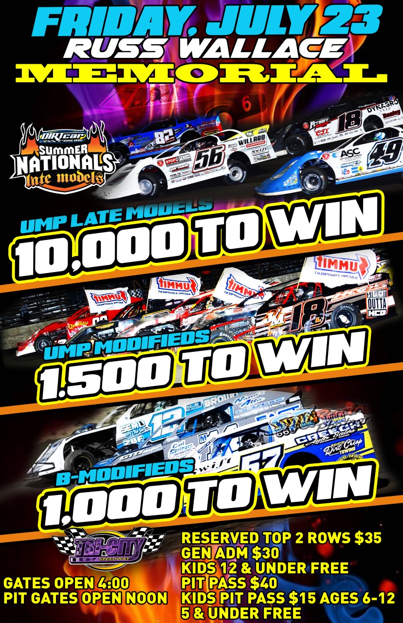 Summer Nationals (Race 2) UMP Late Models 10,000/Summit Mods 1,500