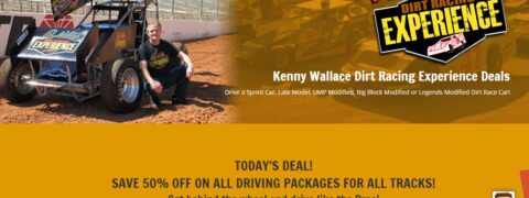 Kenny Wallace Dirt Experience 2022 Discount Ad